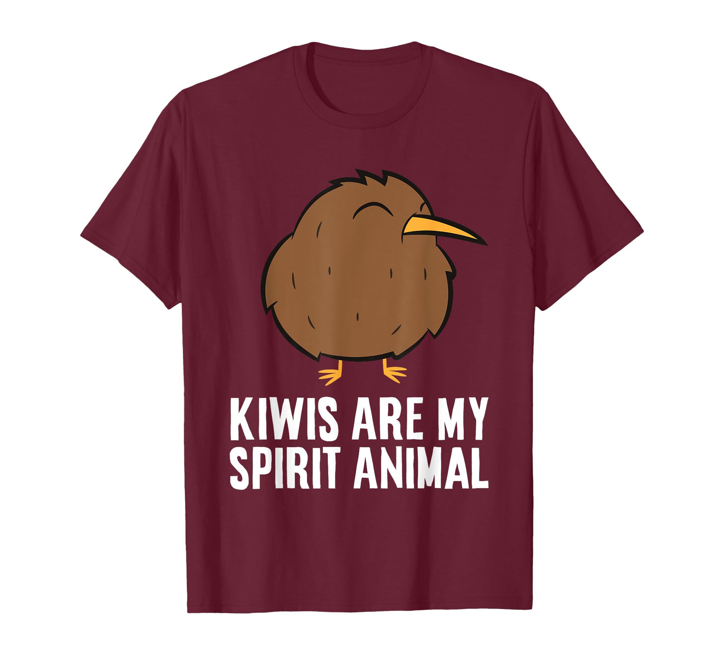 Kiwis Are My Spirit Animal Flightless Kiwi Bird T-Shirt