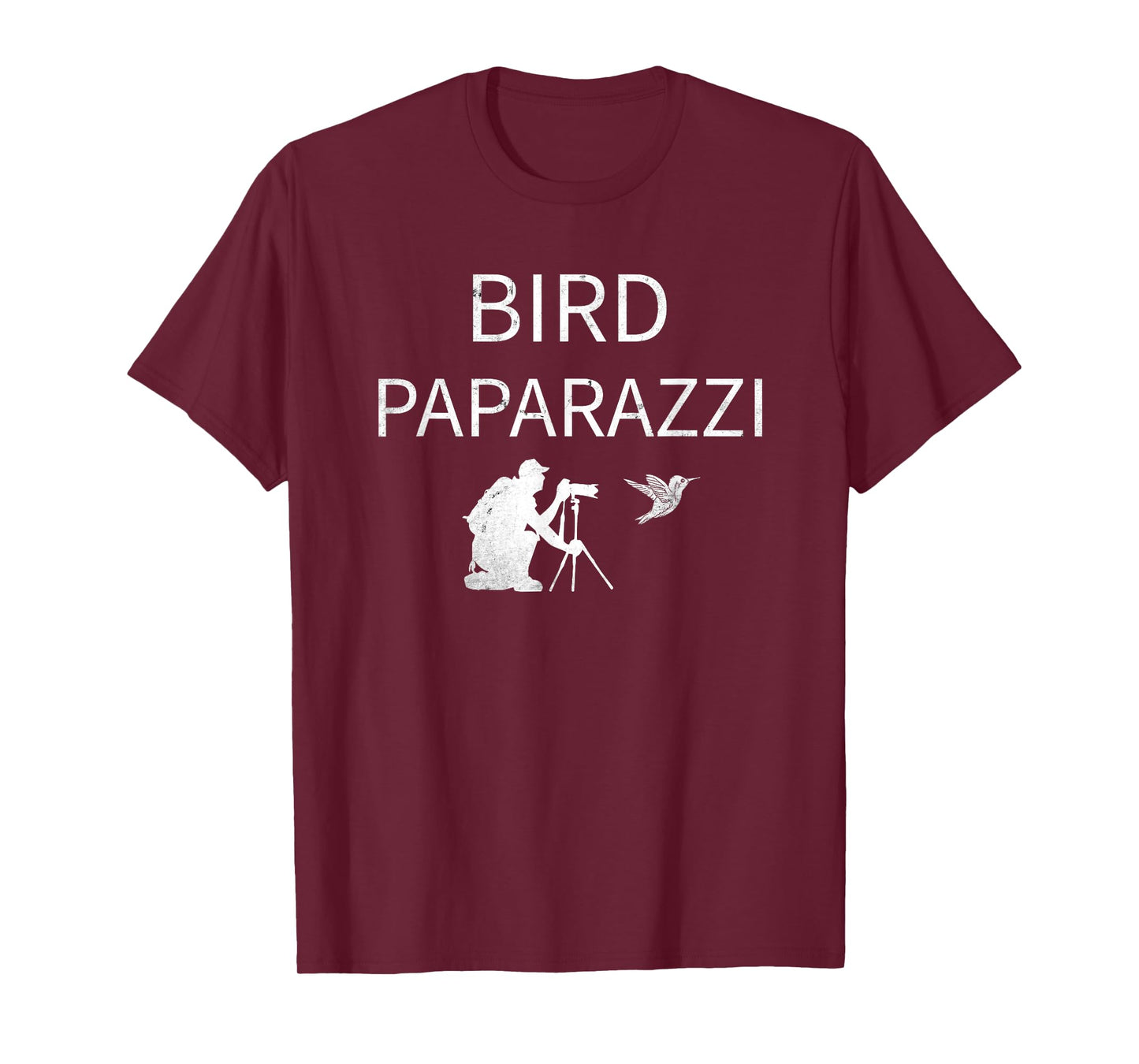 Birdwatching | Bird Photographer Gifts Unisex-Adults Black Short Sleeve T-Shirt Small Bird Photography T-Shirt
