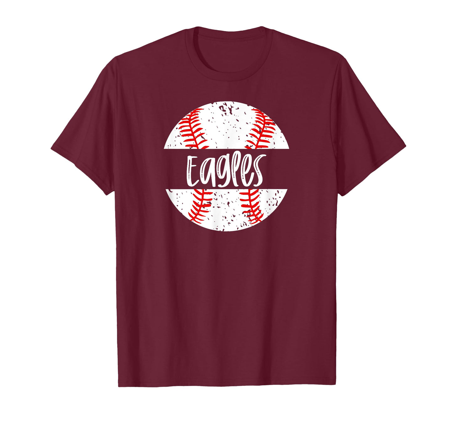 Eagles Baseball Team Mascot School Spirit Game Day T-Shirt