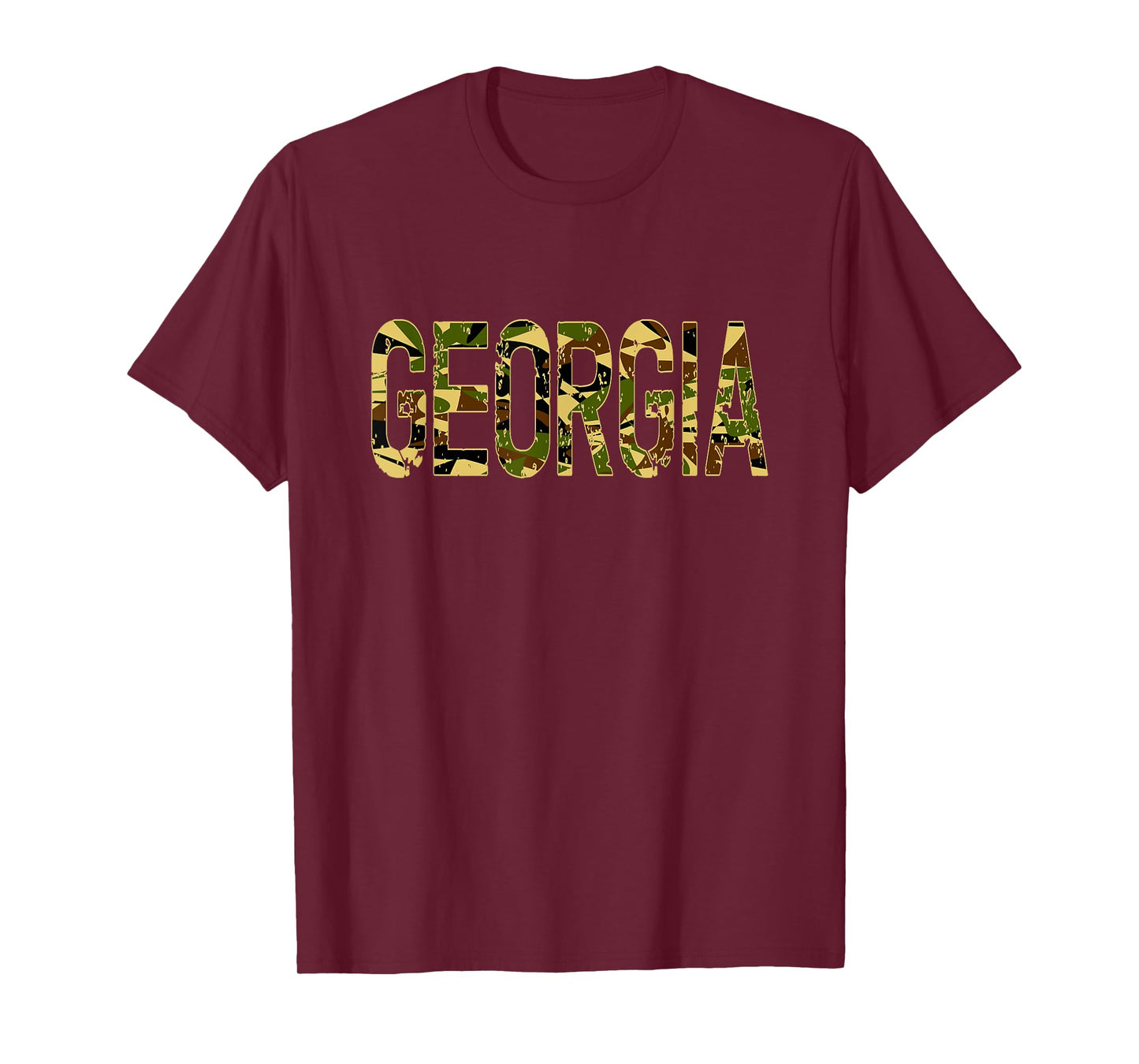 Georgia Camo Distressed T-Shirt