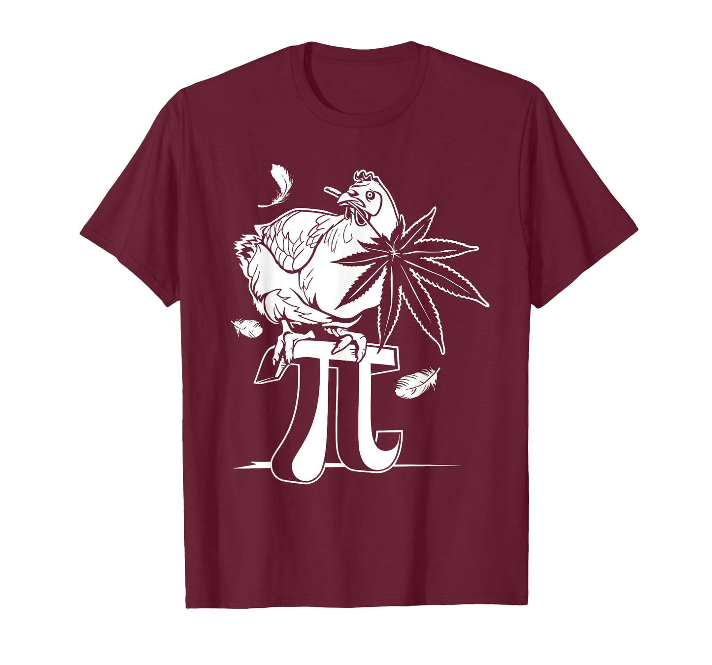 Funny Chicken Pot Pie Pi Lovers Day Humorous Adult Joke T-Shirt