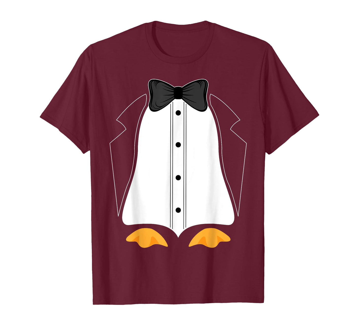 The Cute Club Penguin Tuxedo T Shirt Halloween Costume T-Shirt