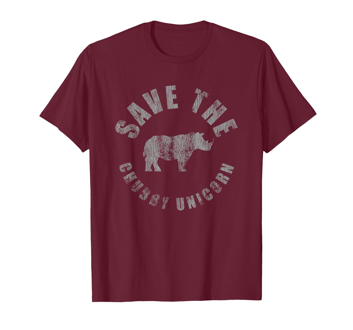 Distressed Save The Chubby Unicorn T-Shirt