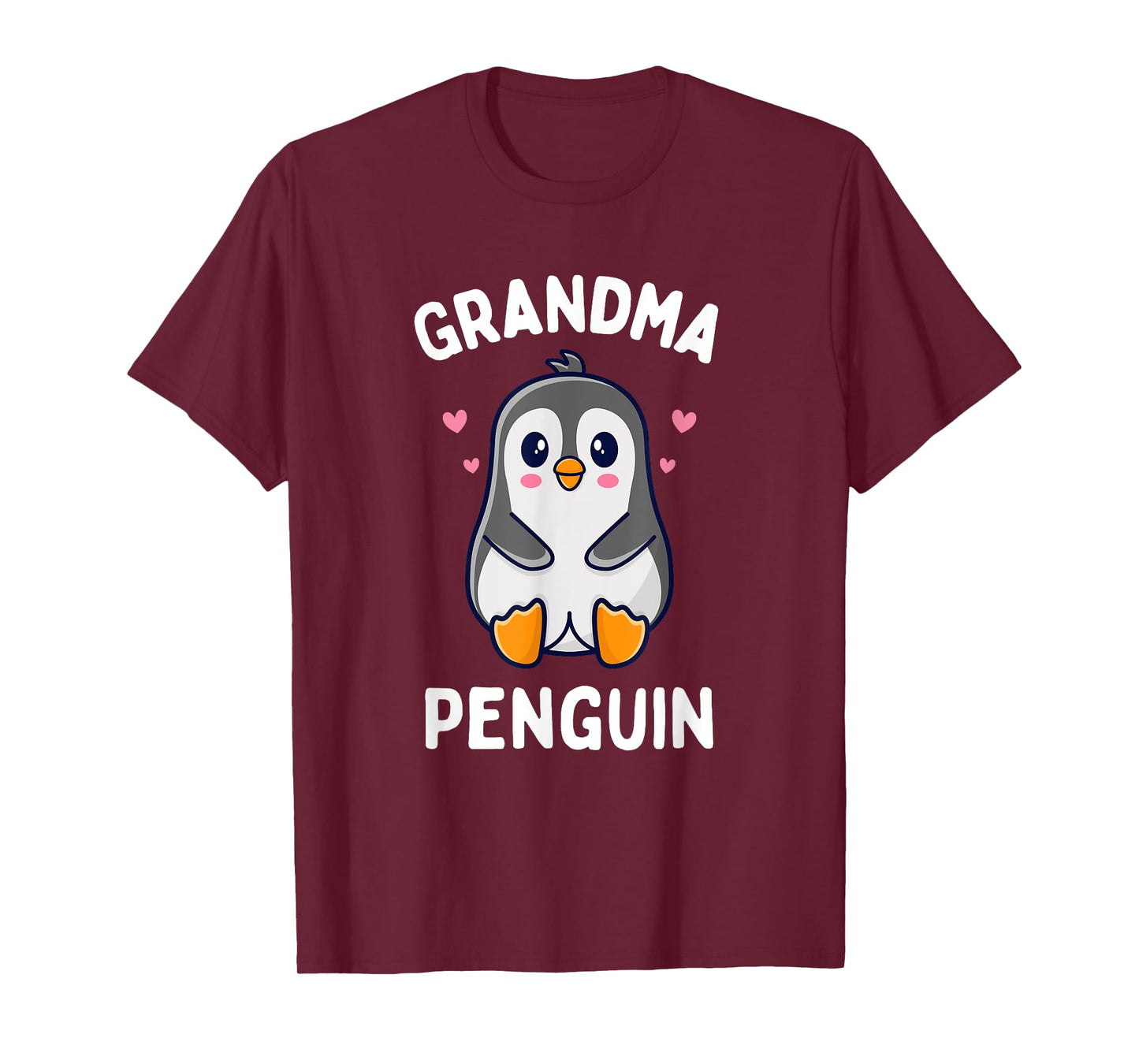 Cute Grandma Penguin Bird Lover for Women Grandmother T-Shirt