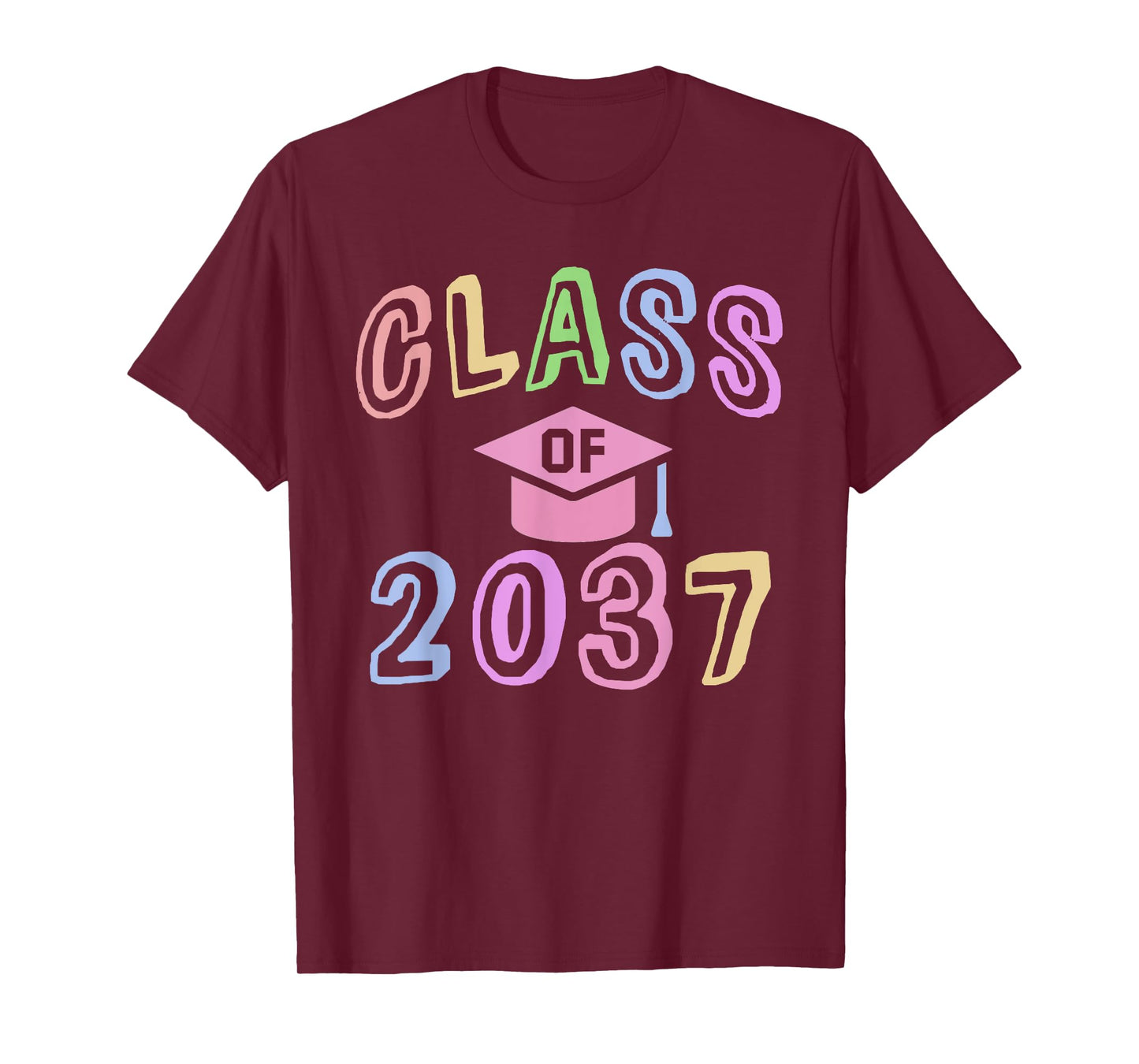 Future CLASS of 2037 First Second Grade Graduation Last Day T-Shirt