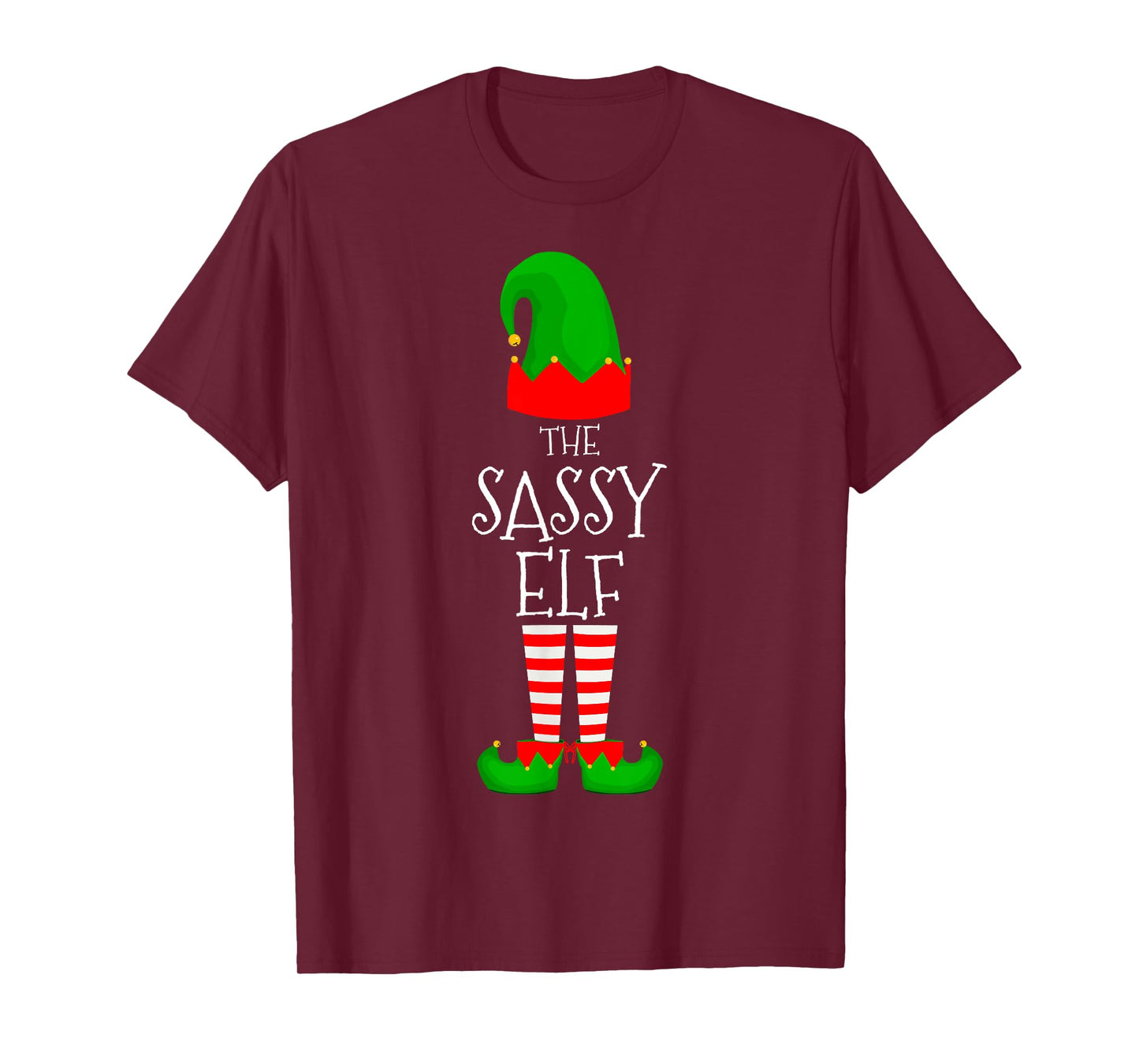 Sassy Elf Family Matching Group Christmas Sassies Elves T-Shirt
