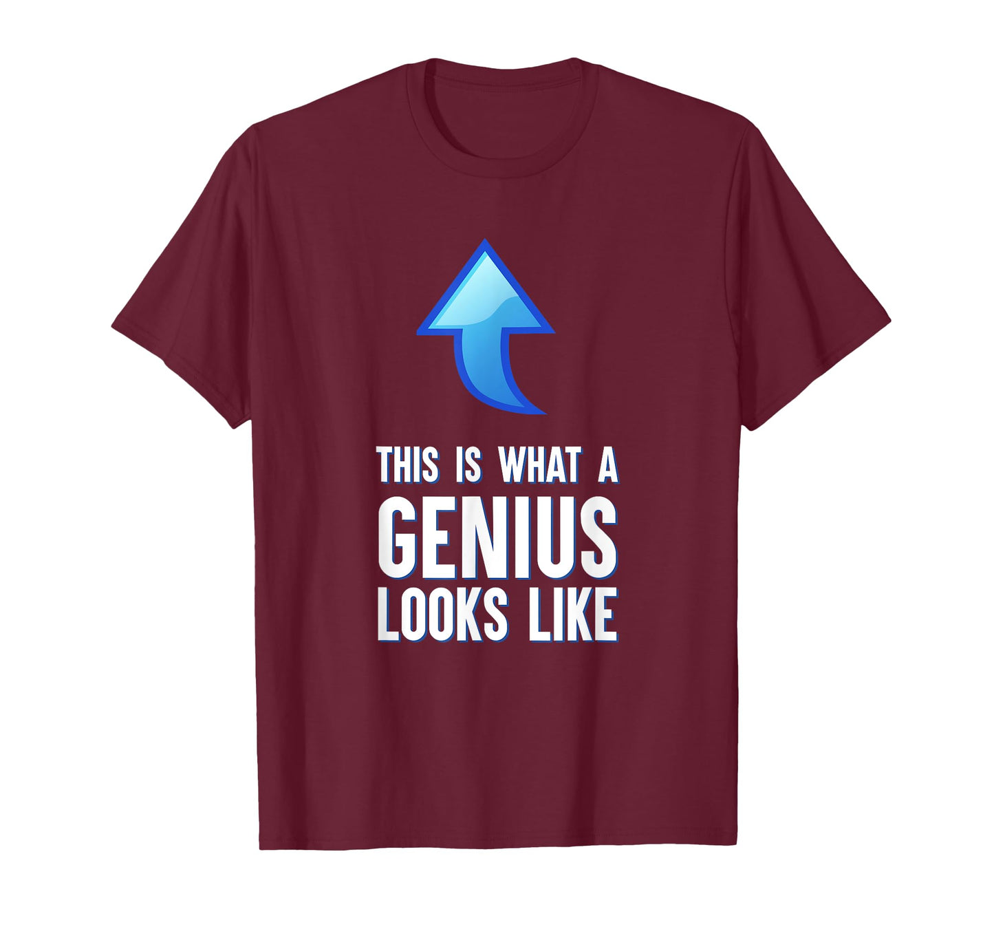 This Is What A Genius Looks Like Funny Sarcastic T-Shirt