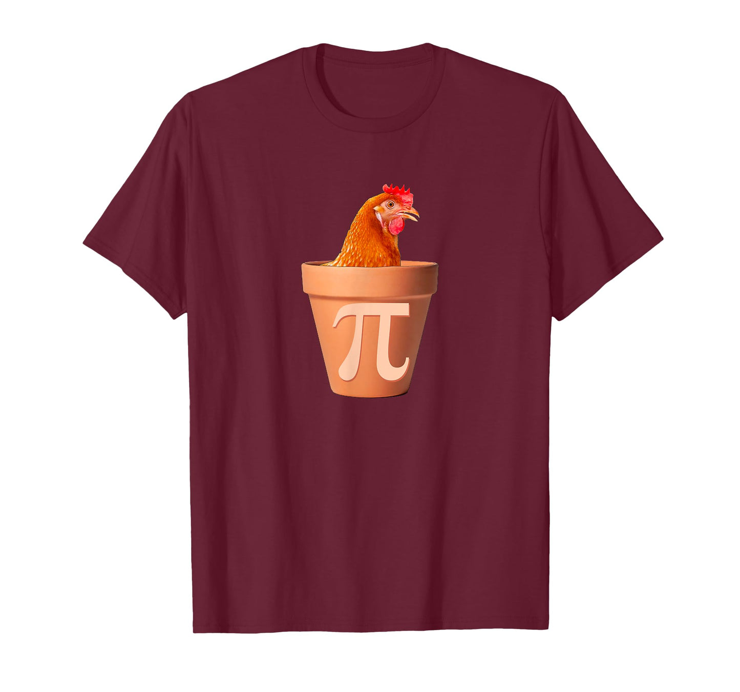 Chicken Pot Pi Funny Math Chicken Pot Pie Graphic Design T-Shirt