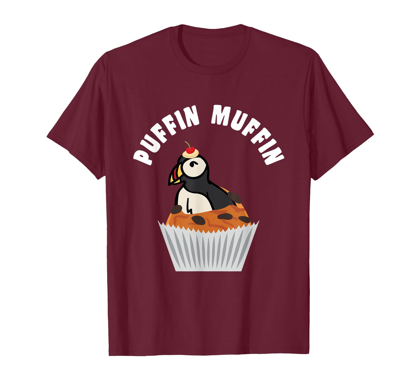 Iceland Puffin Muffin Puns Funny Seabird Lover Puffins Gift T-Shirt
