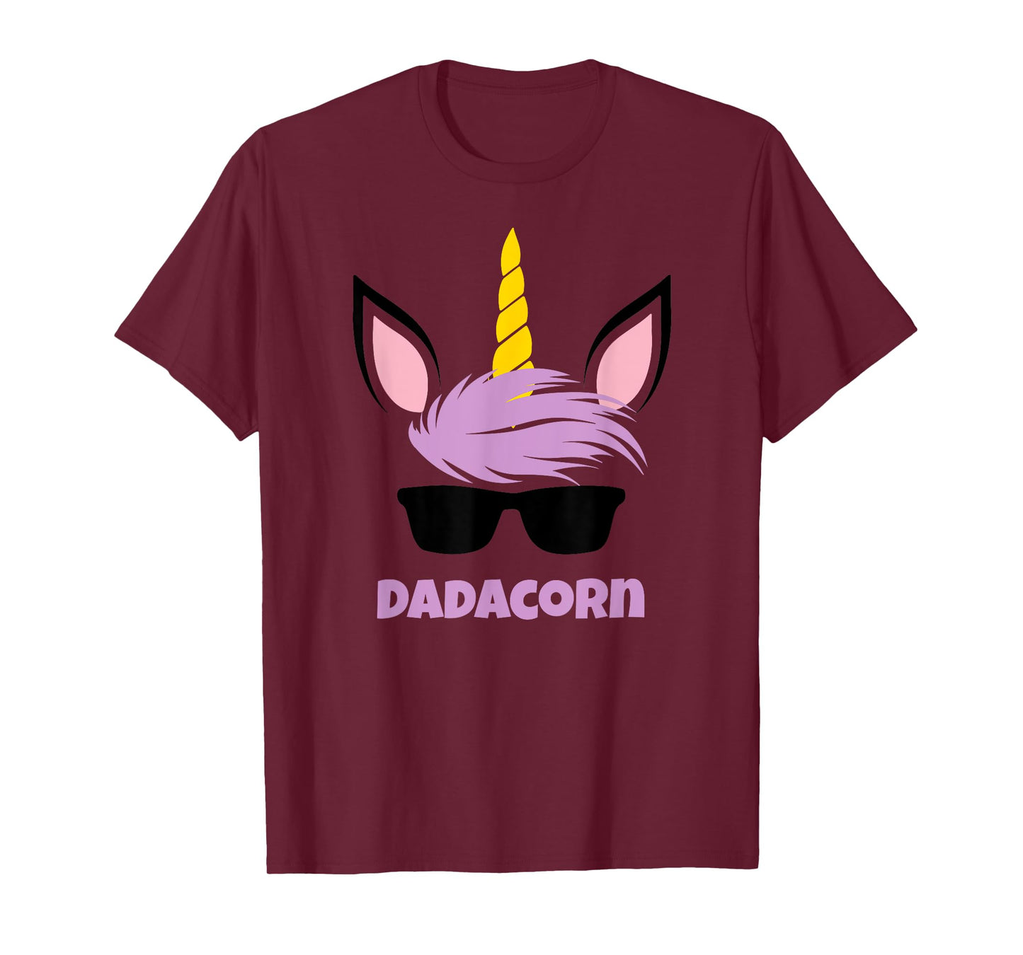 Dadacorn Unicorn Dad Funny Gift T-Shirt