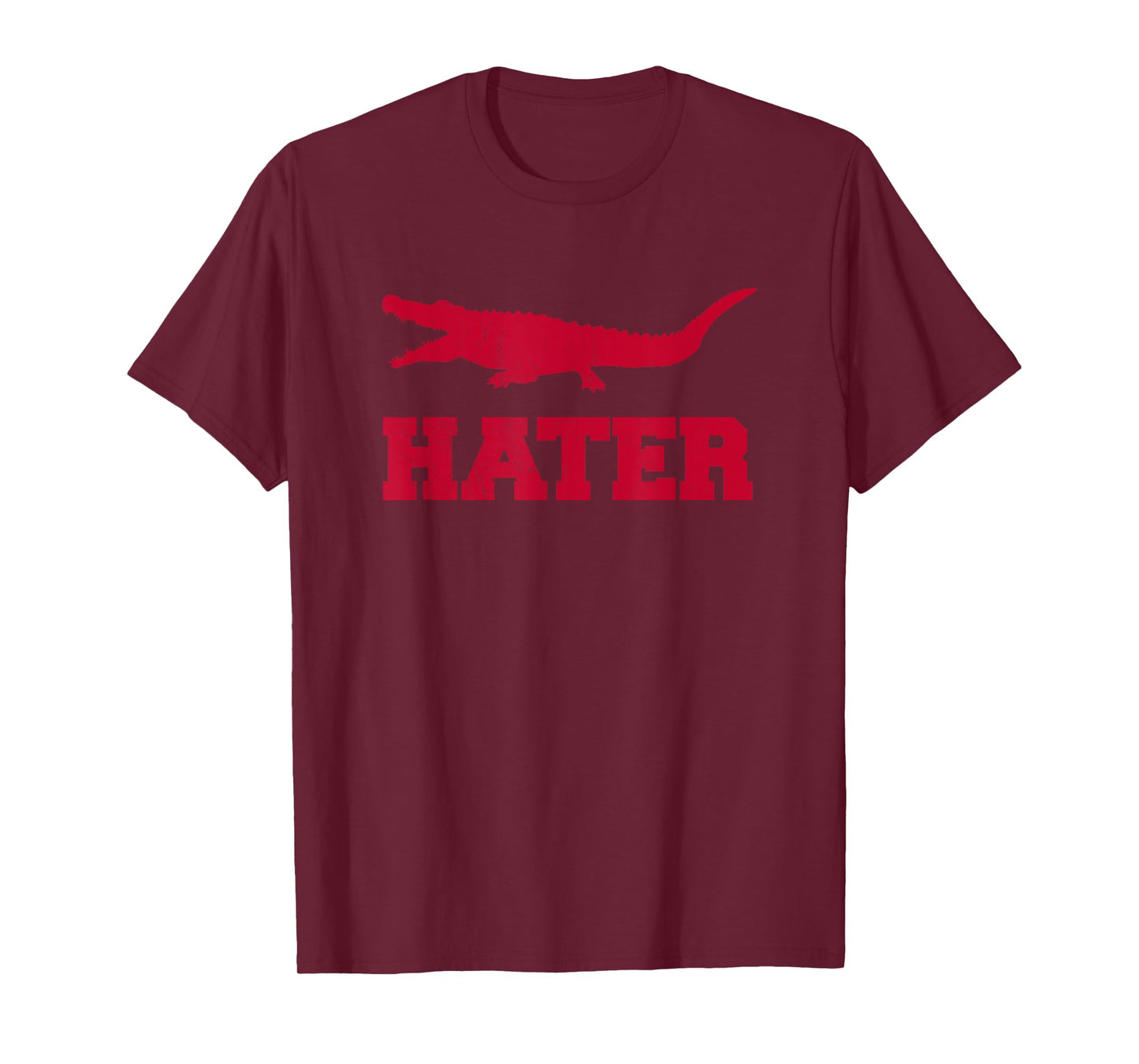 Alligator Hater of Gators and Swamps - Athens Georgia Fan T-Shirt