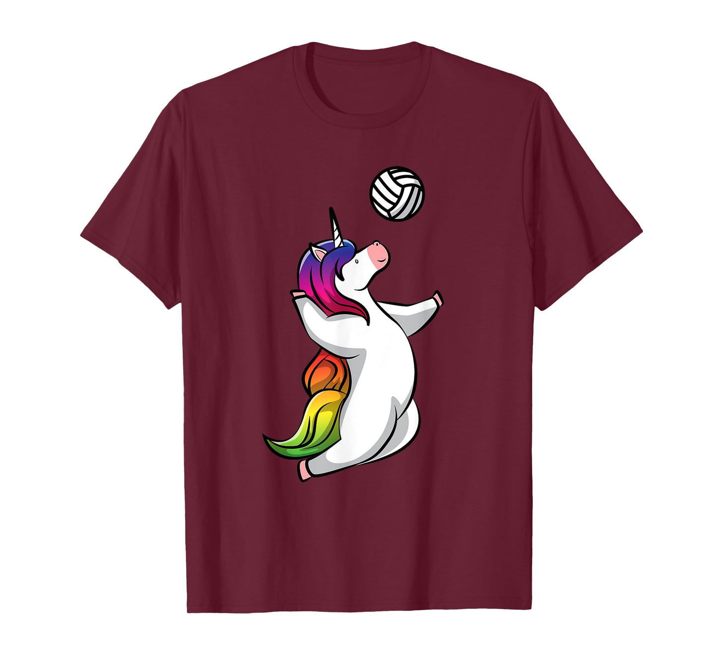 Unicorn Volleyball Shirt Funny and Cute Sport Volleycorn Tee T-Shirt