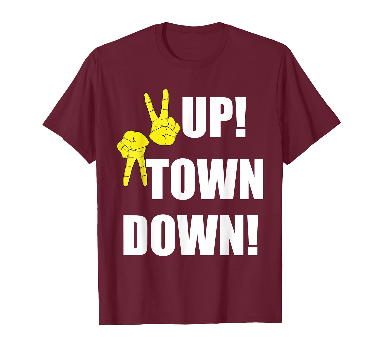 Peace Up A-Town Down T-Shirt