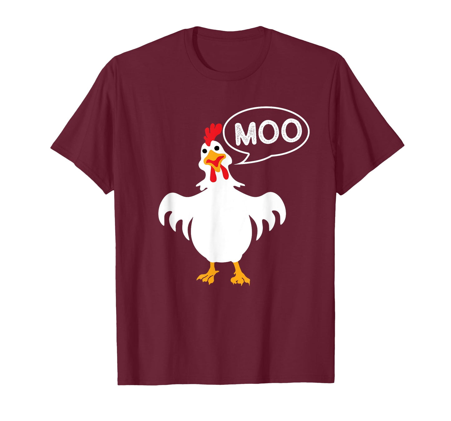 Moo - Chicken Lover Animal Farm Rancher Poultry Owner Farmer T-Shirt