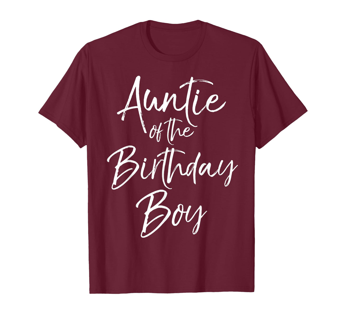 Auntie of the Birthday Boy Shirt for Women Auntie Party Tee T-Shirt