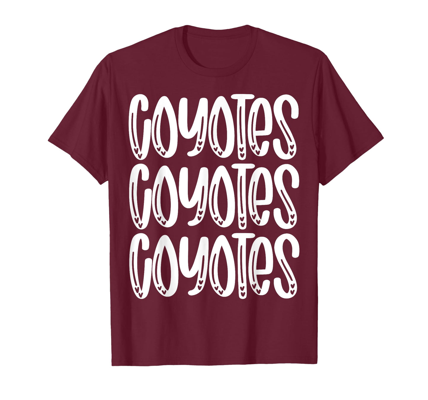 Coyotes Repeating School Spirit T-Shirt