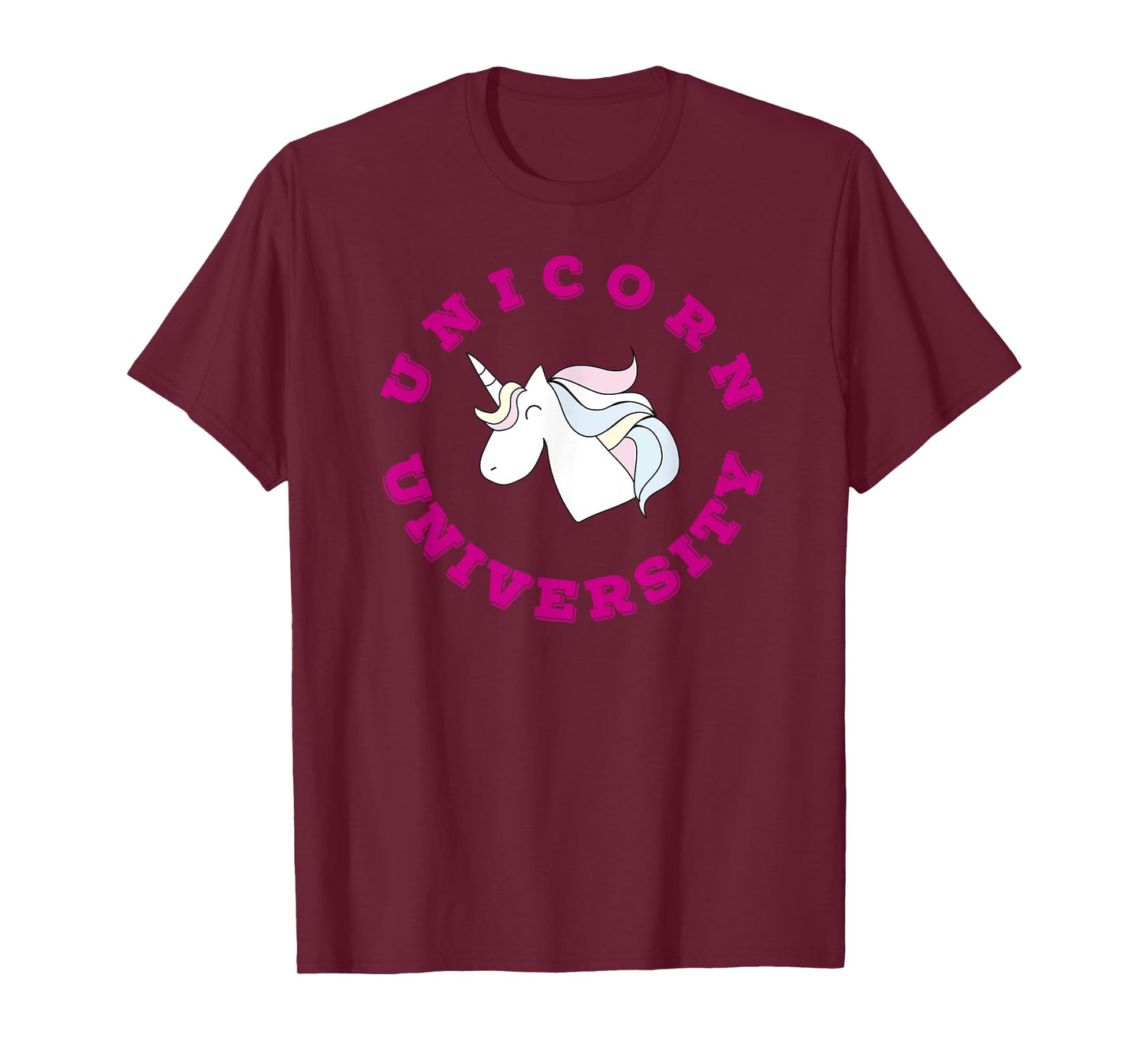Unicorn University Tshirt Cute Funny Cool Tee T-Shirt