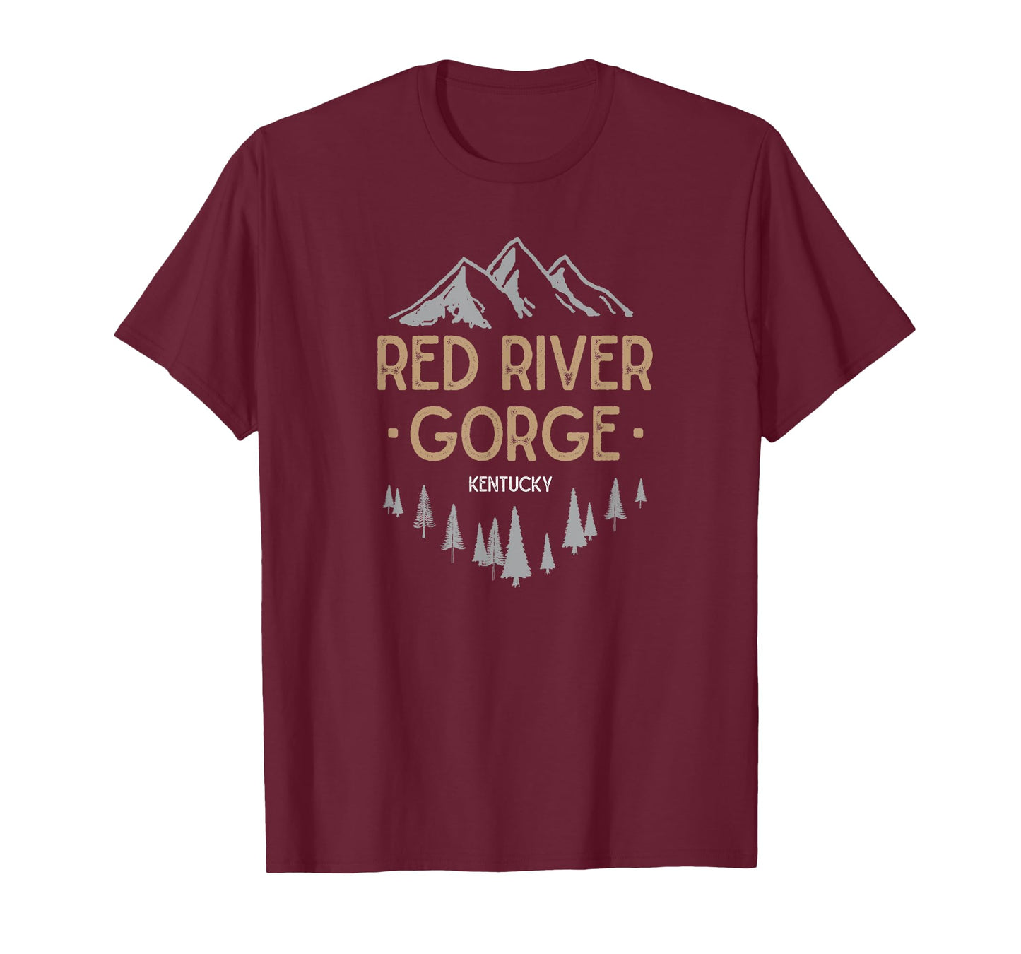 Red River Gorge T Shirt Kentucky KY Shirt Vintage Mountain T-Shirt