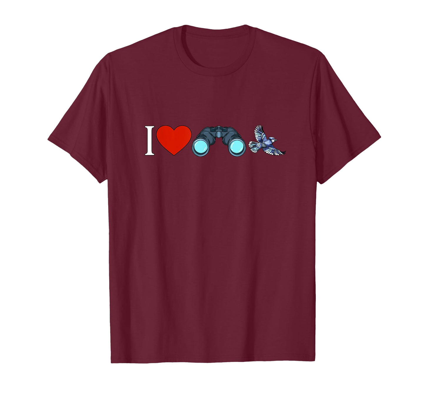 Vogelllover, I love bird watching T-Shirt