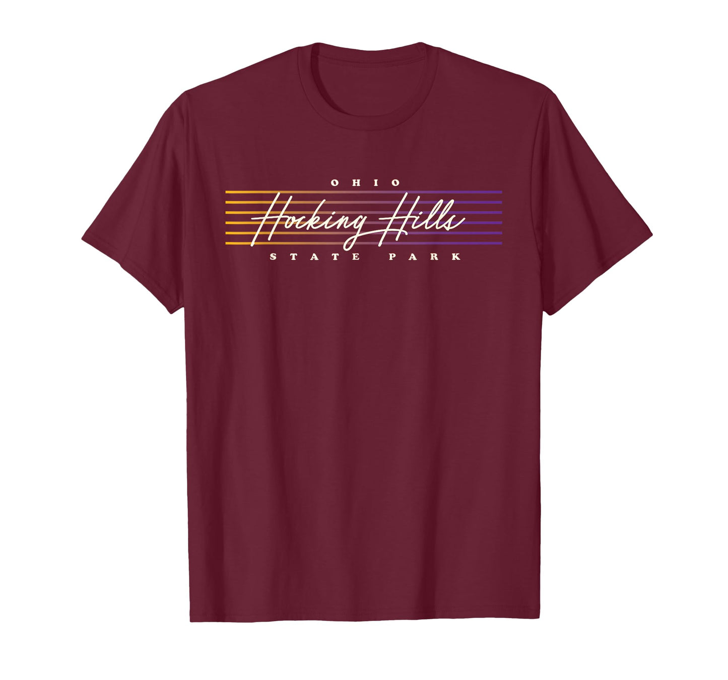 Hocking Hills State Park Shirt Nostalgic Retro Style Ohio T-Shirt