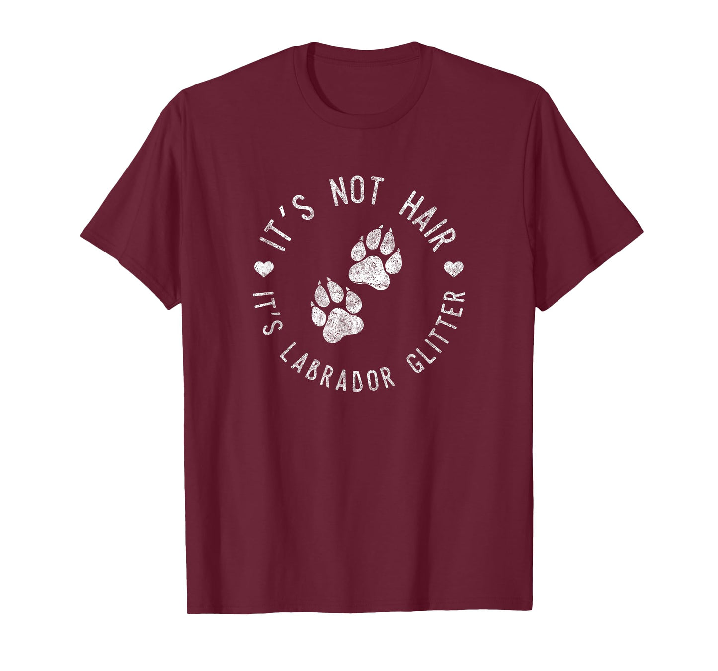Its Not Hair Its Labrador Glitter Shirt Funny Dog Owner Gift Men Women Girls Kids T-Shirt