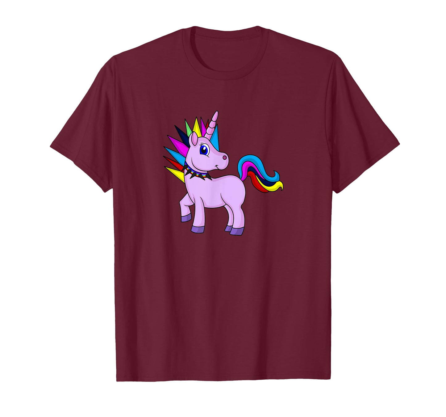 Unicorn Punk Rock Rebel I Cute & Funny T-Shirt