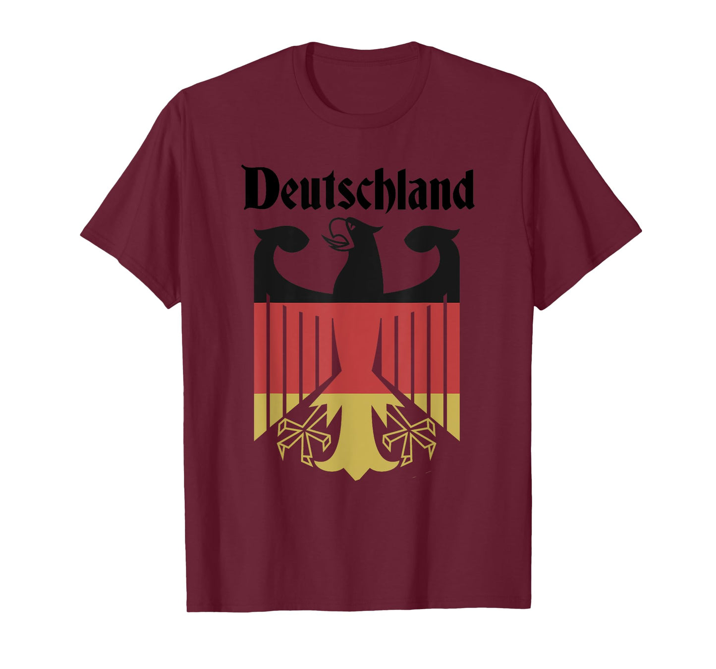 Deutschland German Flag Eagle Coat of Arms Crest Oktoberfest T-Shirt