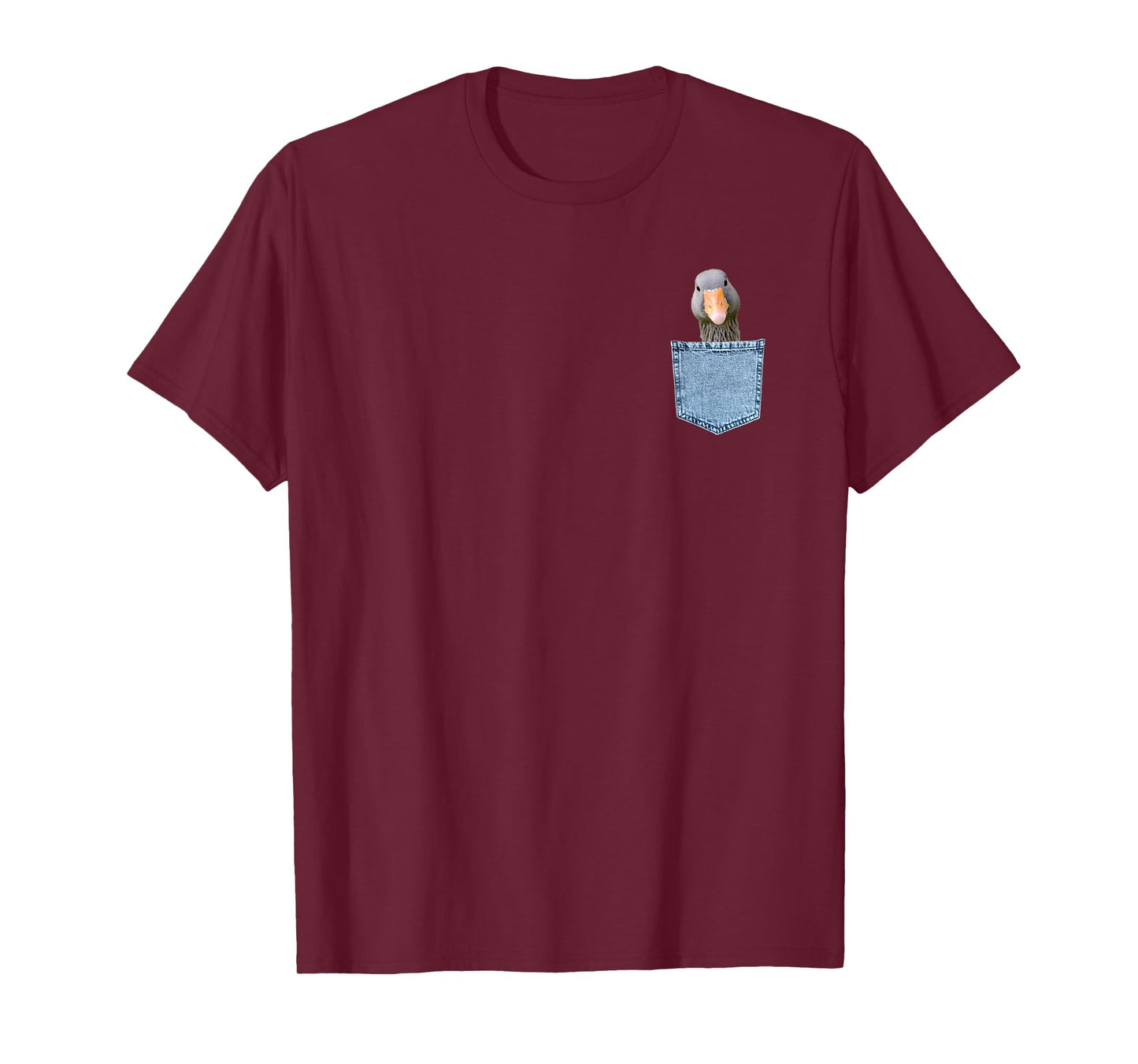 Goose In The Pocket Funny Bird Humor T-Shirt