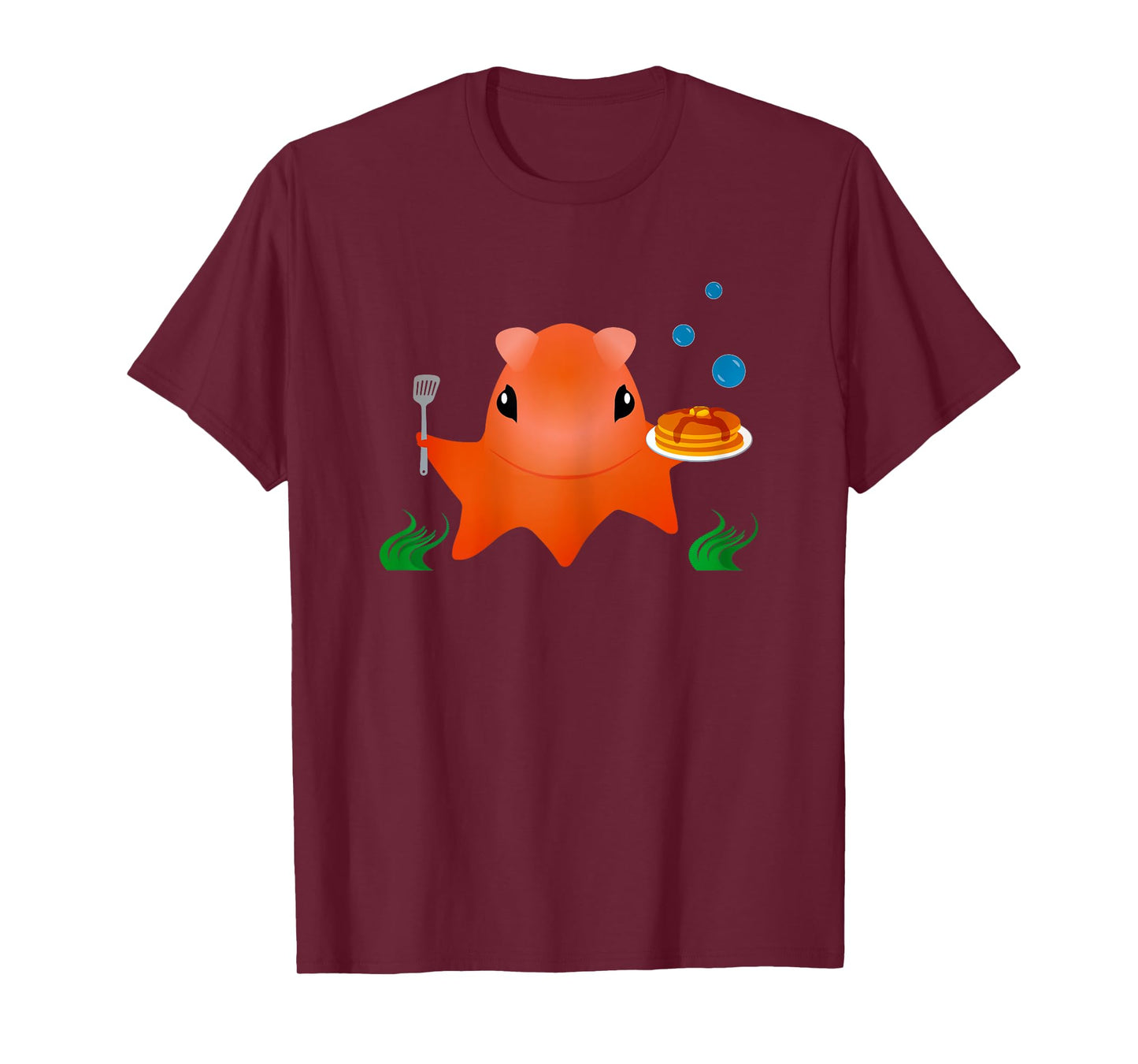 Flapjack Octopus Cooking Up Flapjacks for Kids T-Shirt