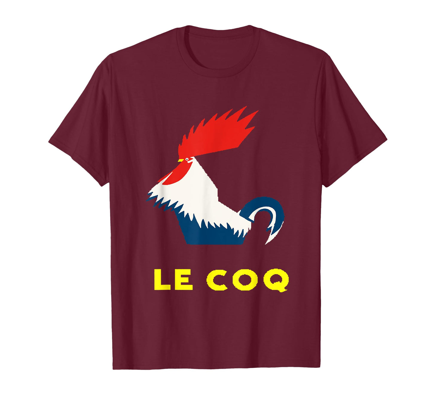 Le Coq Vector Art In Bold Bright Colors T-Shirt