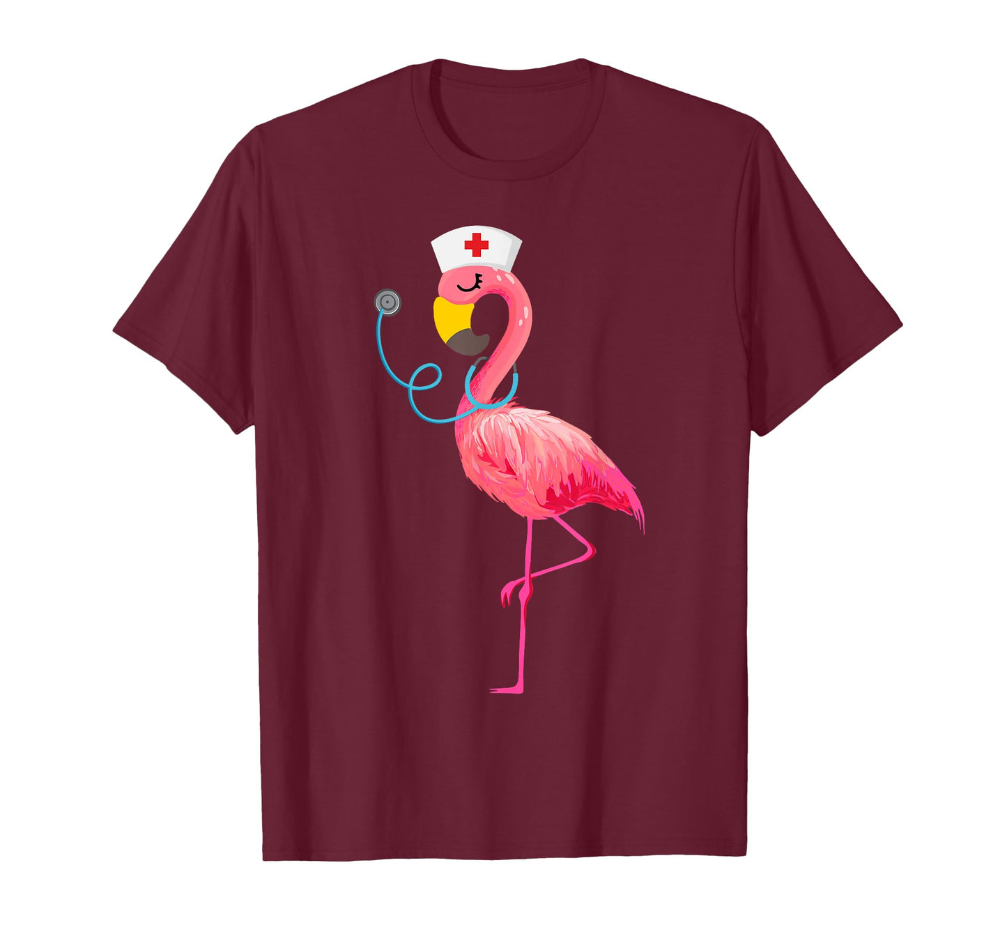 Nurse Flamingo - Funny Flamingo Lover Nursing T-Shirt