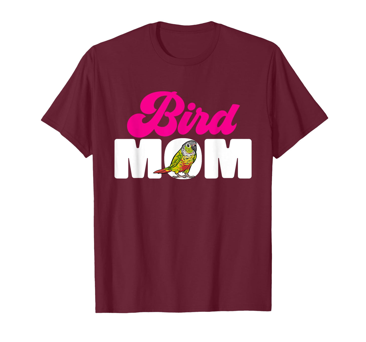 Green Cheek Conure Bird Mom Parrot Bird Conure T-Shirt