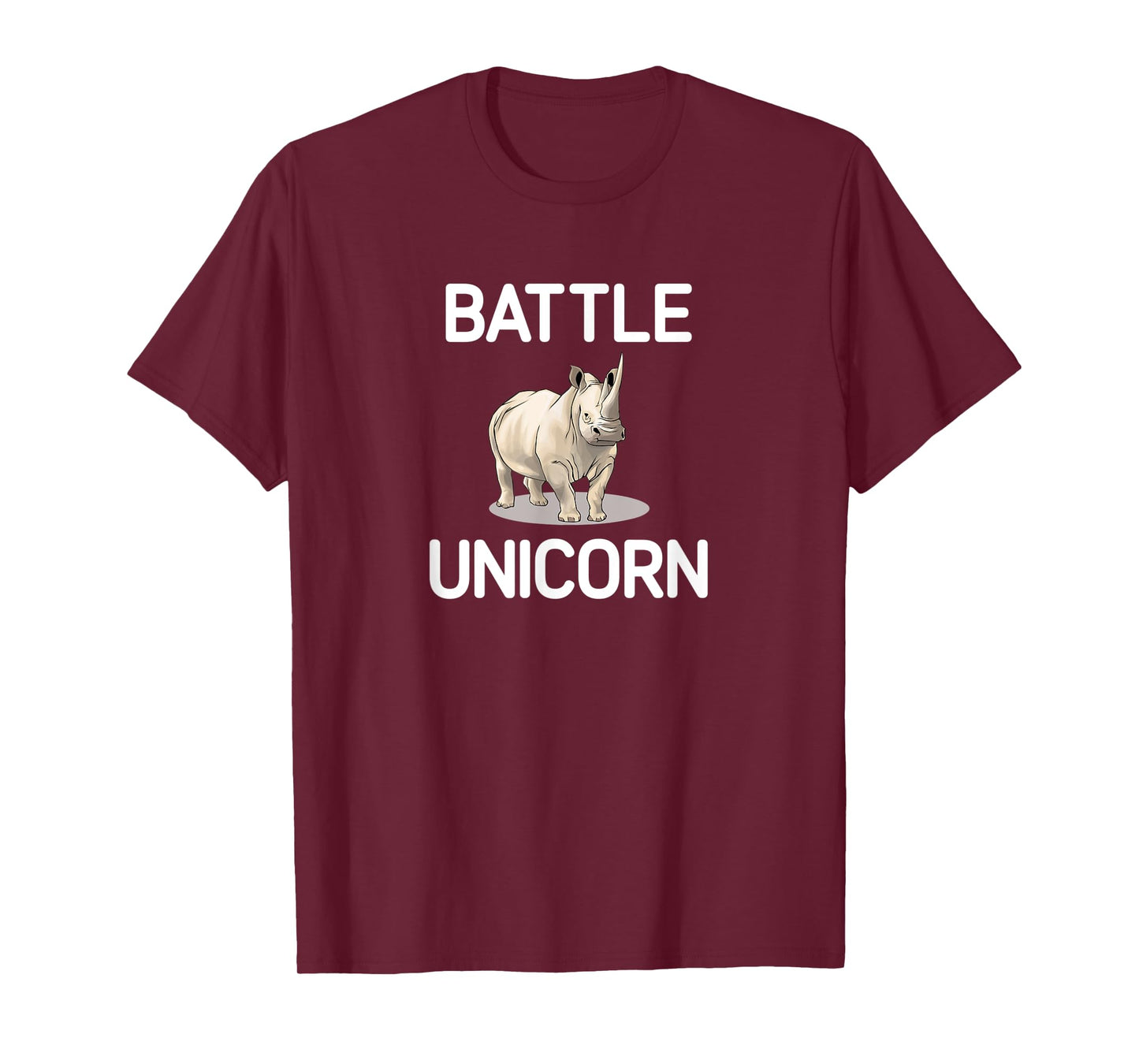 Battle Unicorn, funny, rhinoceros, jokes, sarcastic T-Shirt