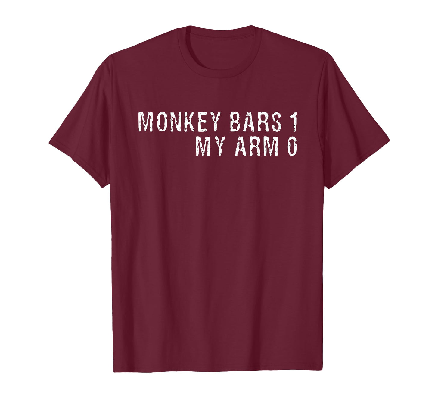 Broken Arm on Playground Monkey Bars T-Shirt