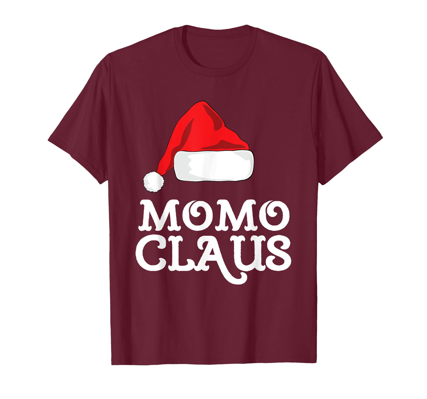 Momo Claus Christmas Santa's Hat Pajama Family Xmas T-Shirt
