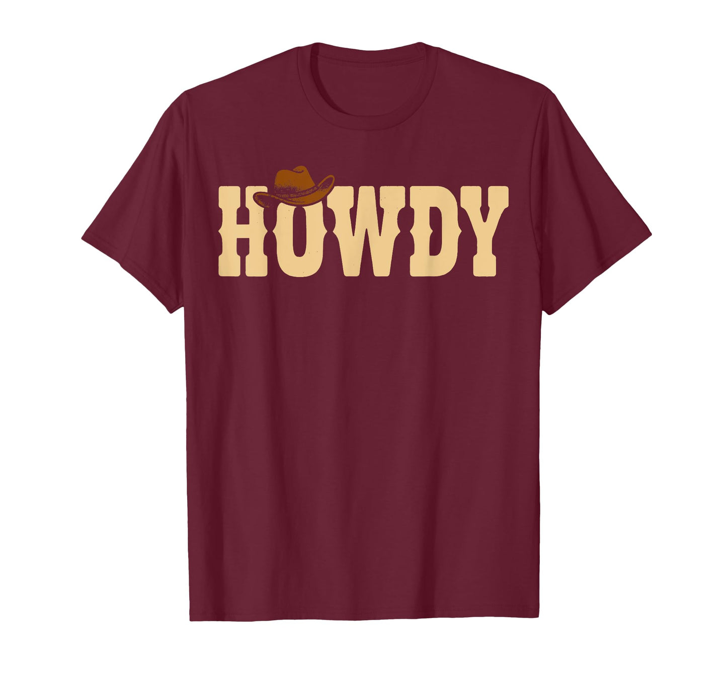 Howdy Name Country Cowboy Western Gift For Men Women Kids T-Shirt