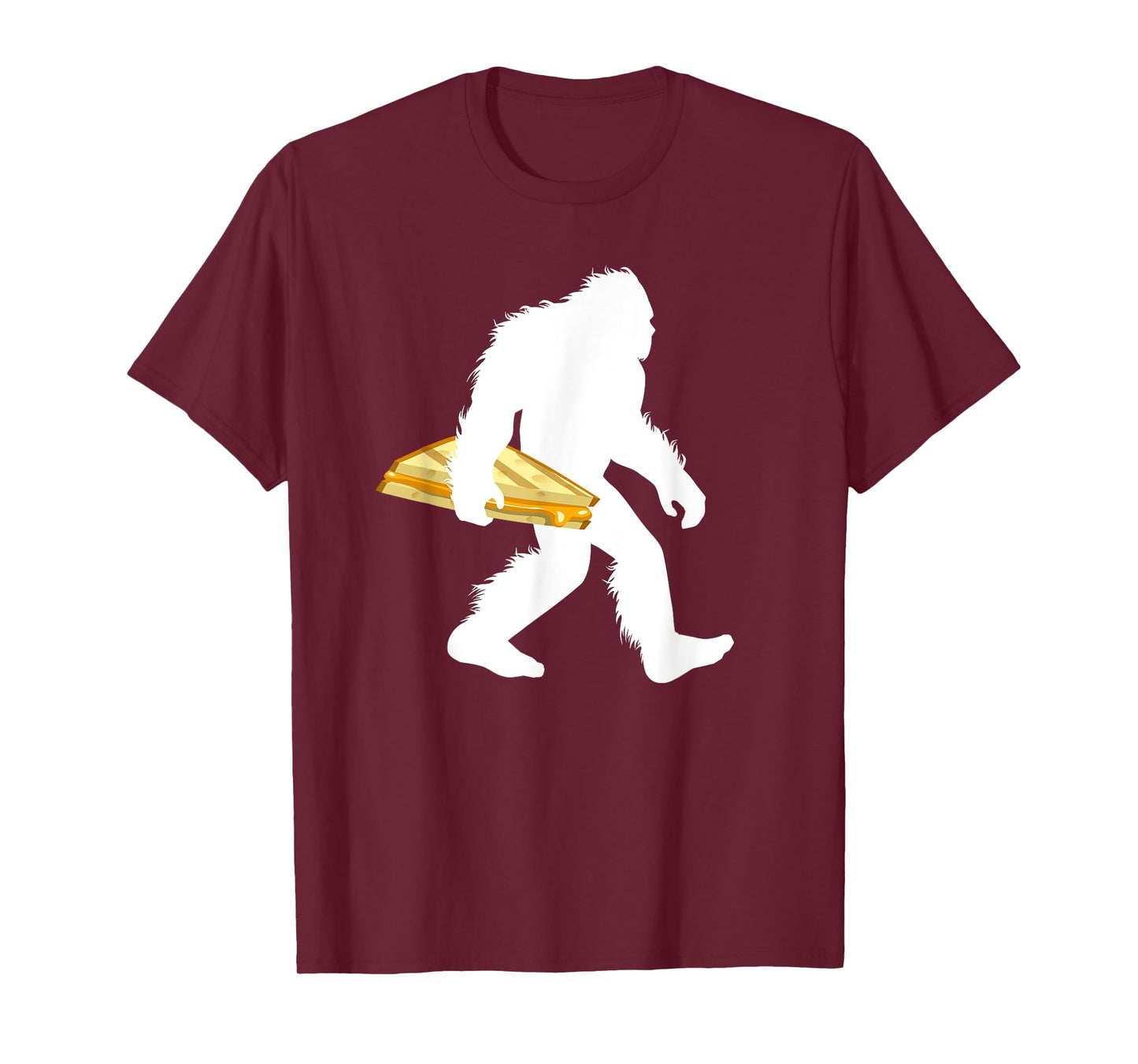 Bigfoot With Grilled Cheese Sasquatch Sandwich T-Shirt