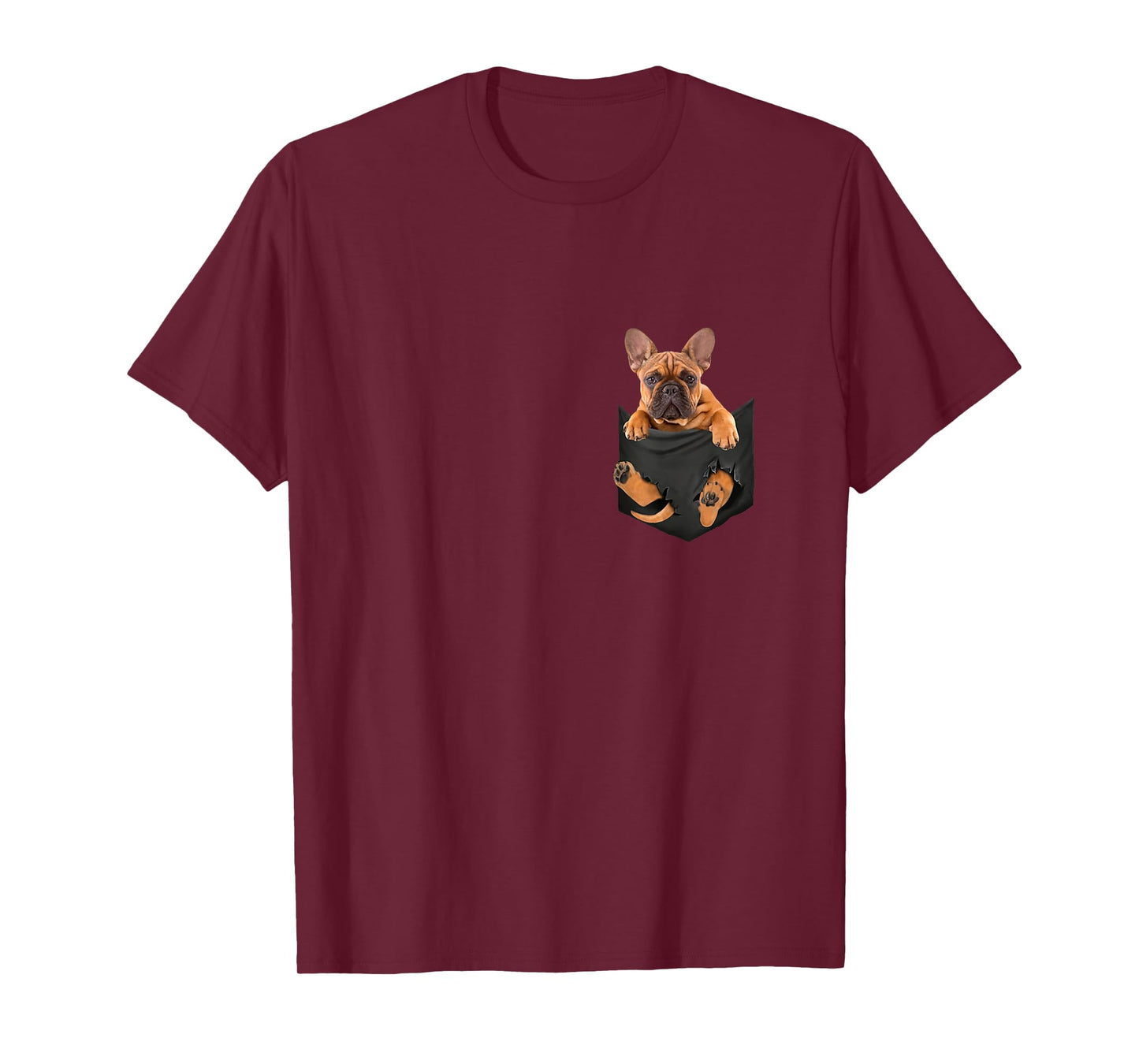 Dog Lovers Gifts French Bulldog In Bag T-Shirt