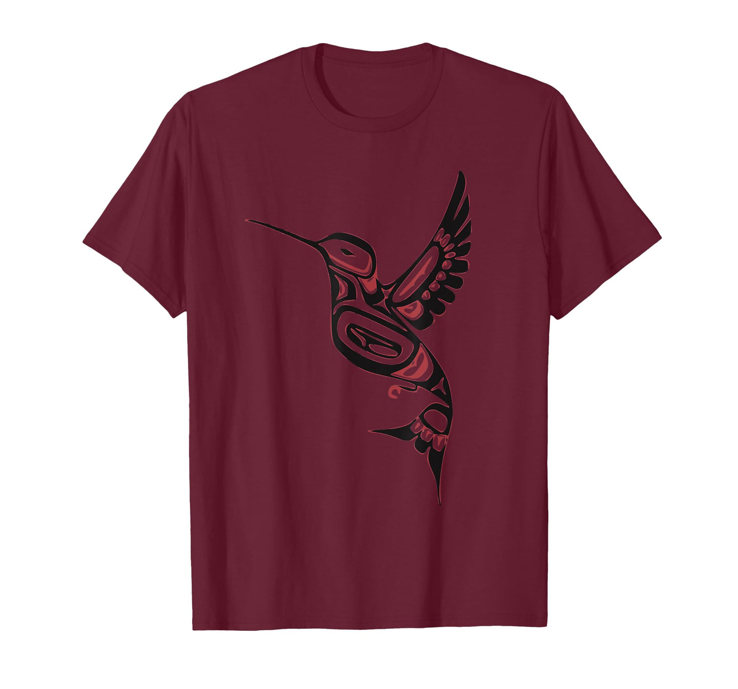 Pacific Northwest tribe art hummingbird kingfisher bird T-Shirt