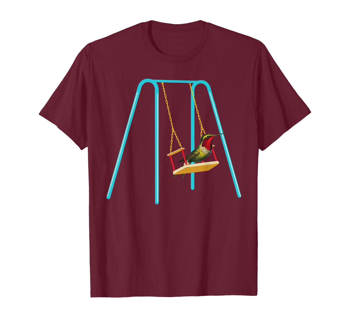 Hummingbird Swing Tshirt Hummingbird Spirit Animal Tee T-Shirt