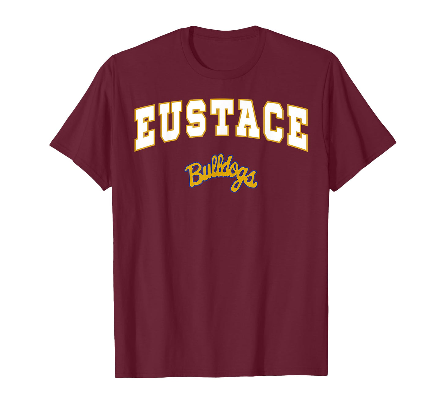 Eustace High School Bulldogs T-Shirt C2 T-Shirt