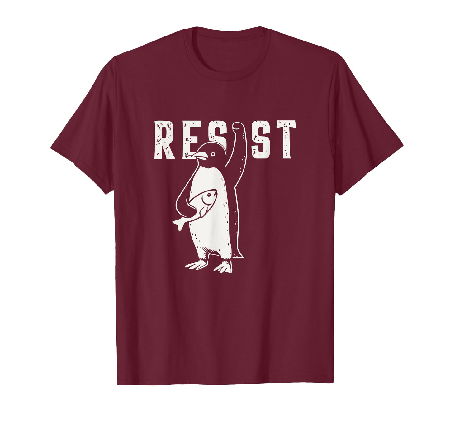 Vintage Resist Penguin T-Shirt