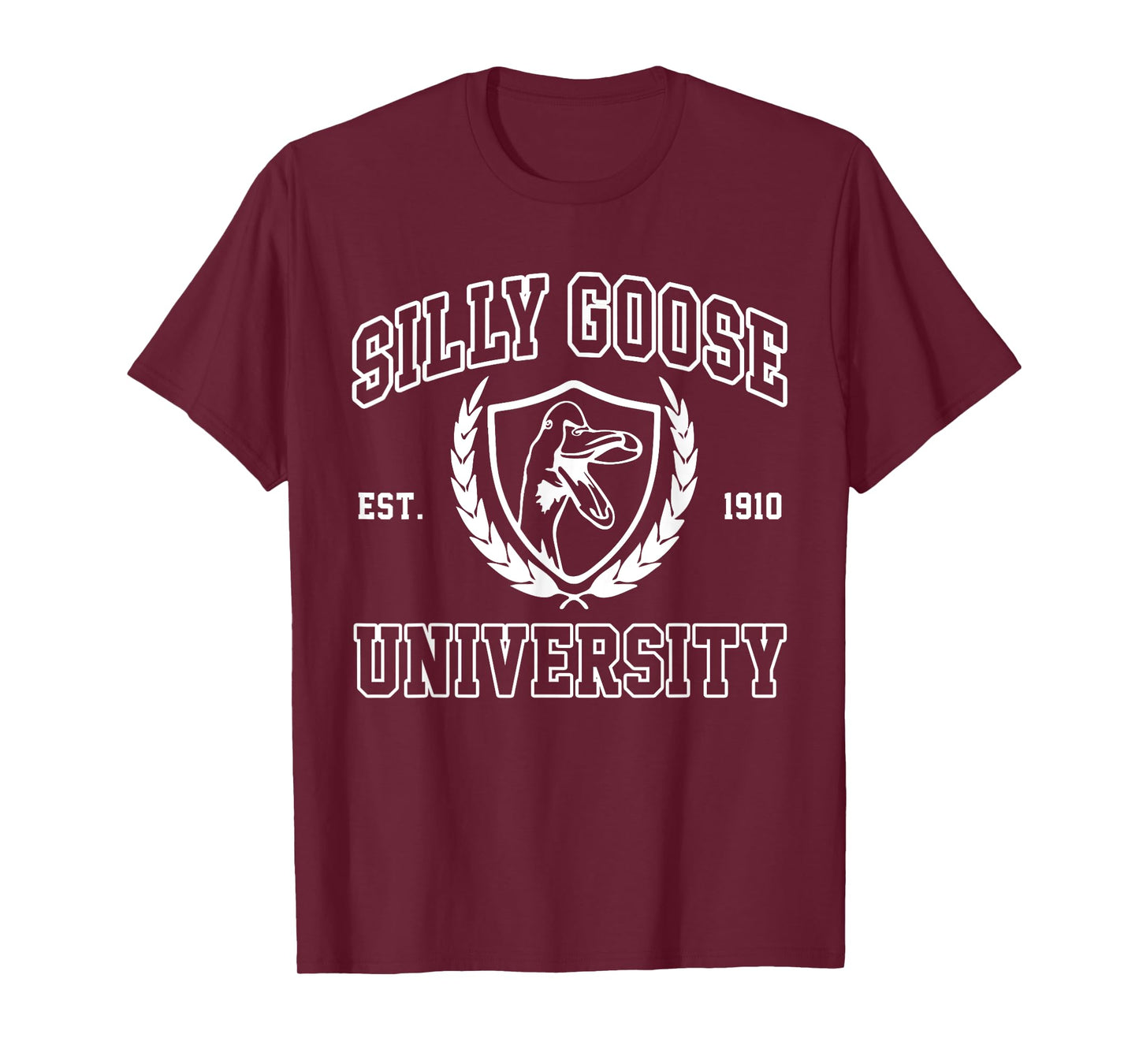 Silly Goose University Meme Funny T-Shirt