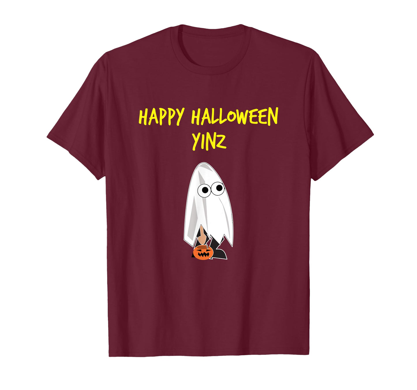 Happy Halloween Pittsburgh Yinz T-Shirt