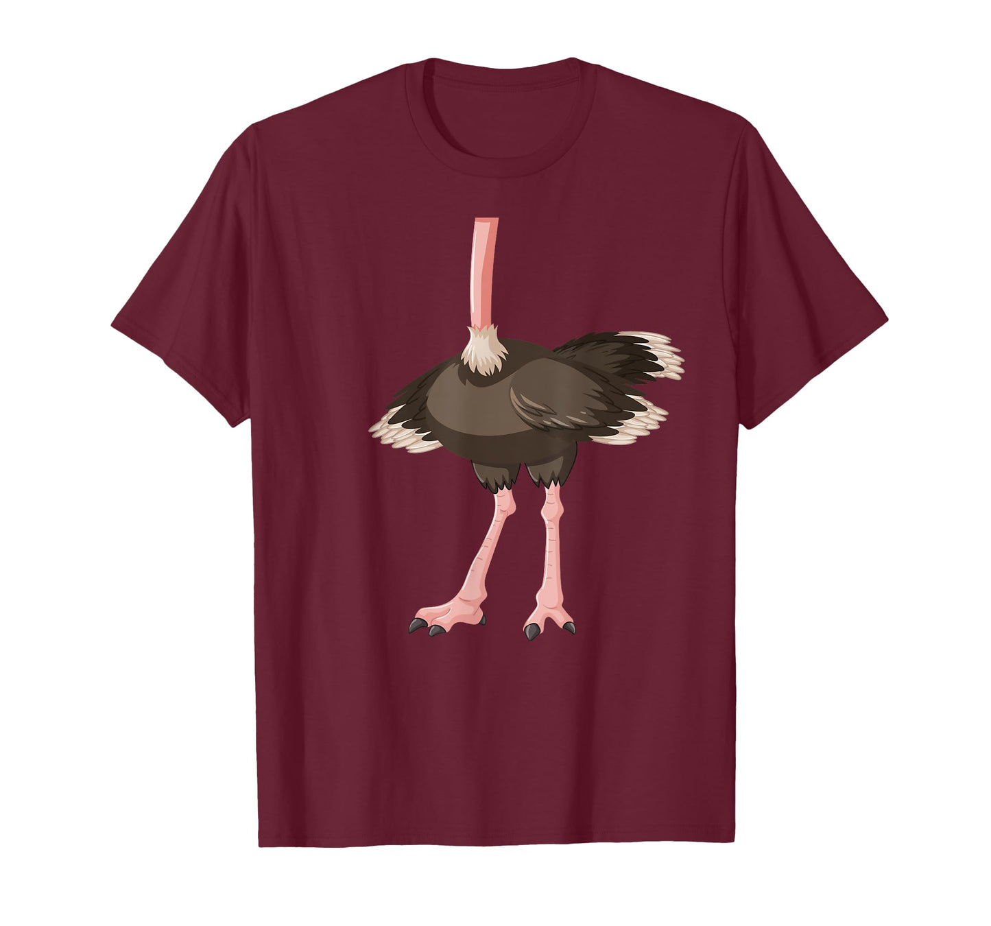 Ostrich Costume Cute Boys Girls Flightless Bird T-Shirt