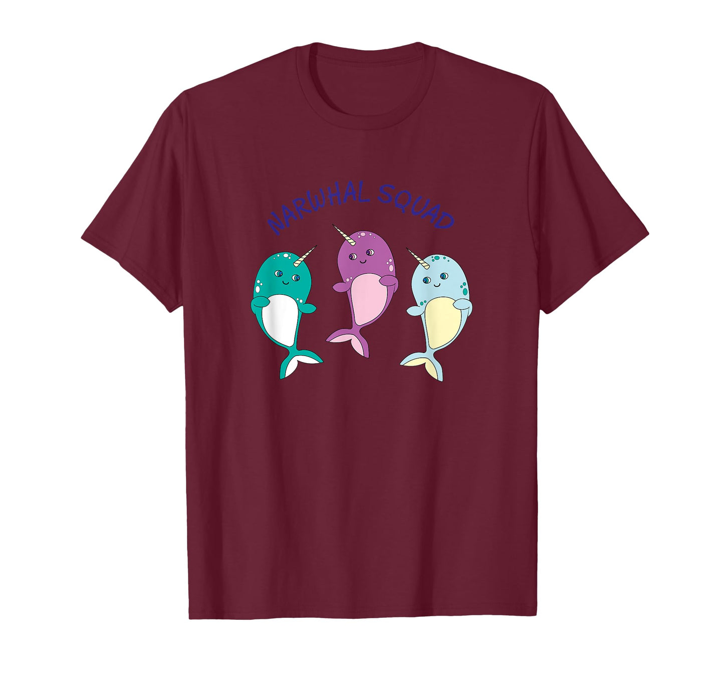 Cool Narwhal Squad - Funny Birthday Gift For Kids T-Shirt