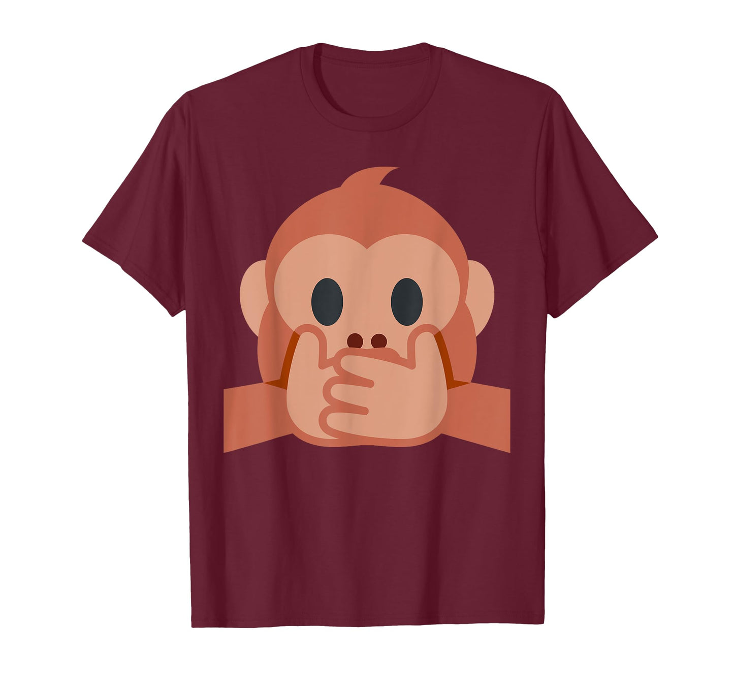 Speak No Evil Monkey Iwazaru Emoticon T-Shirt