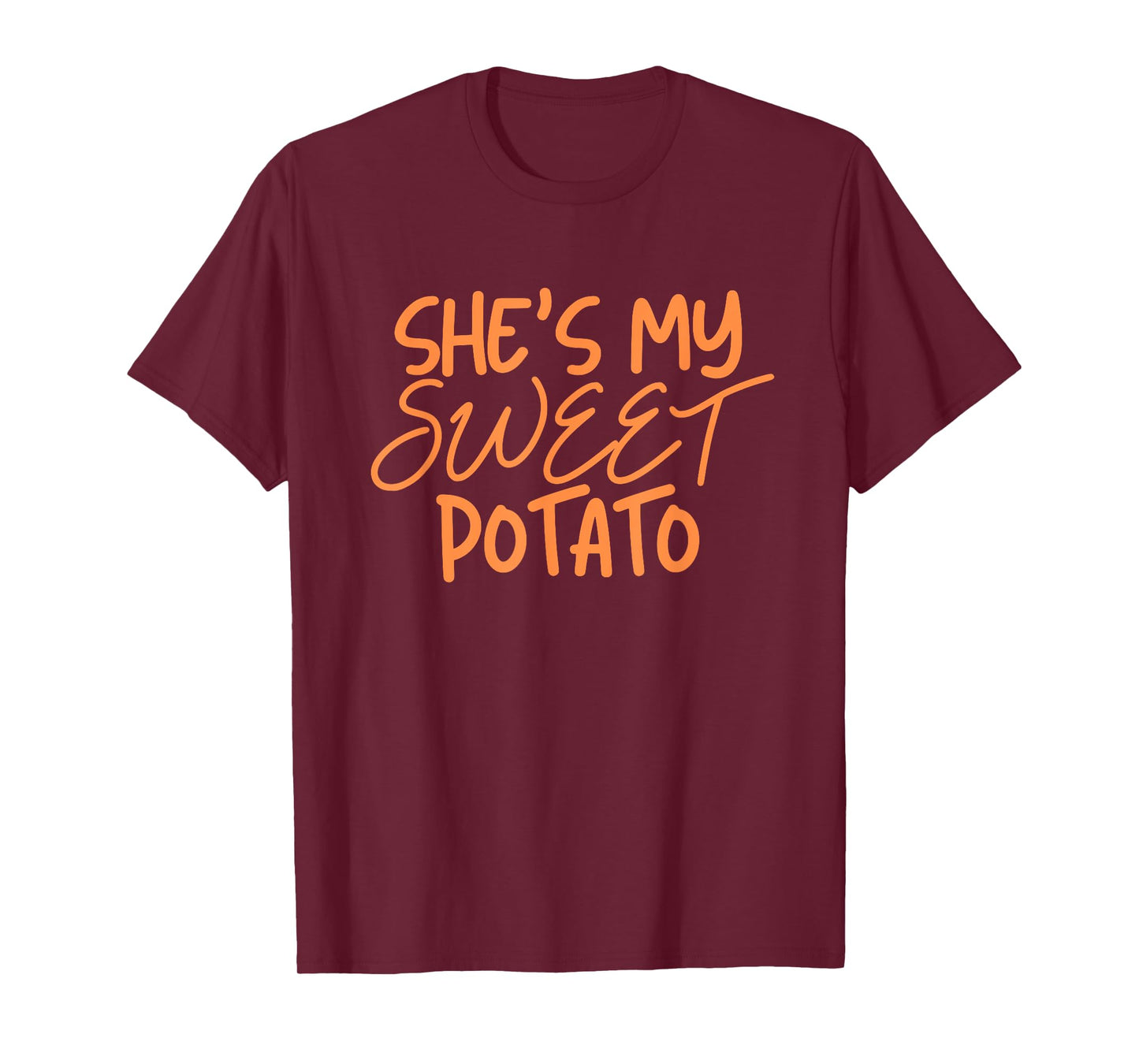 She's My Sweet Potato Shirt I Yam Thanksgiving Couples T-Shirt
