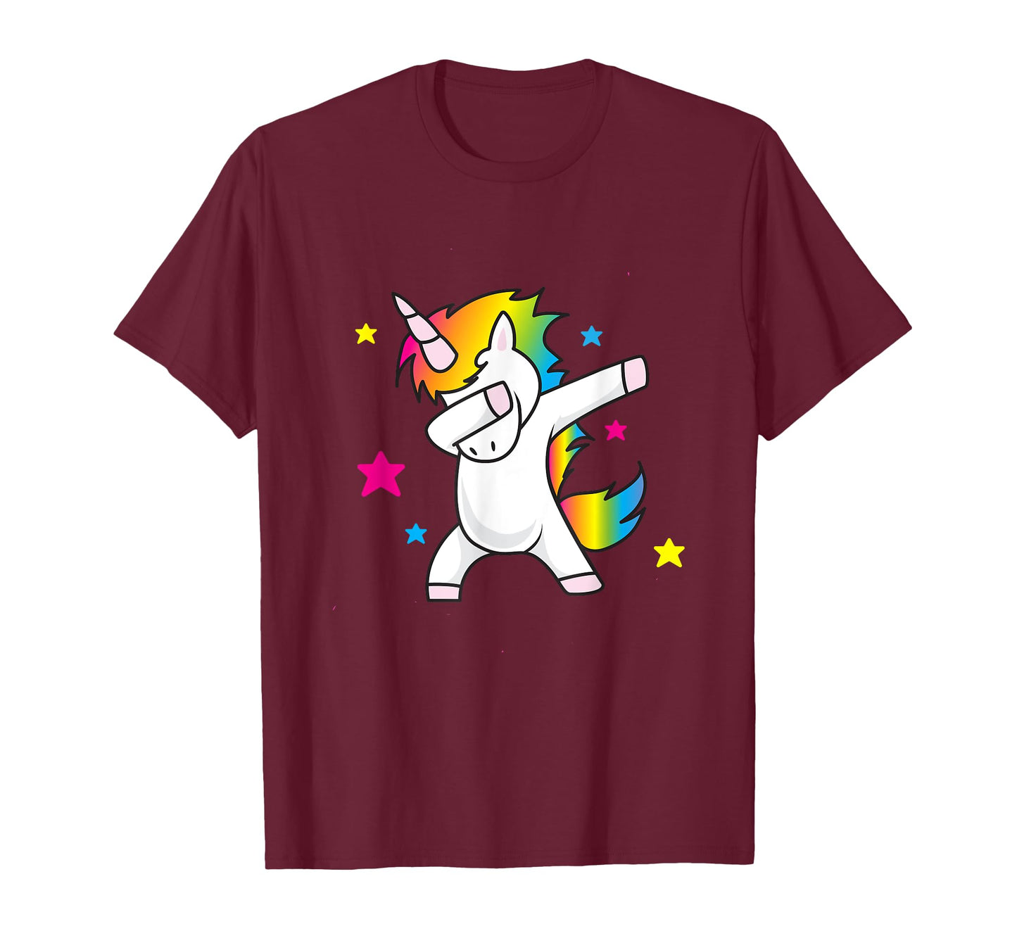Dabbing Unicorn Funny Dance T-Shirt Kid's And Adults