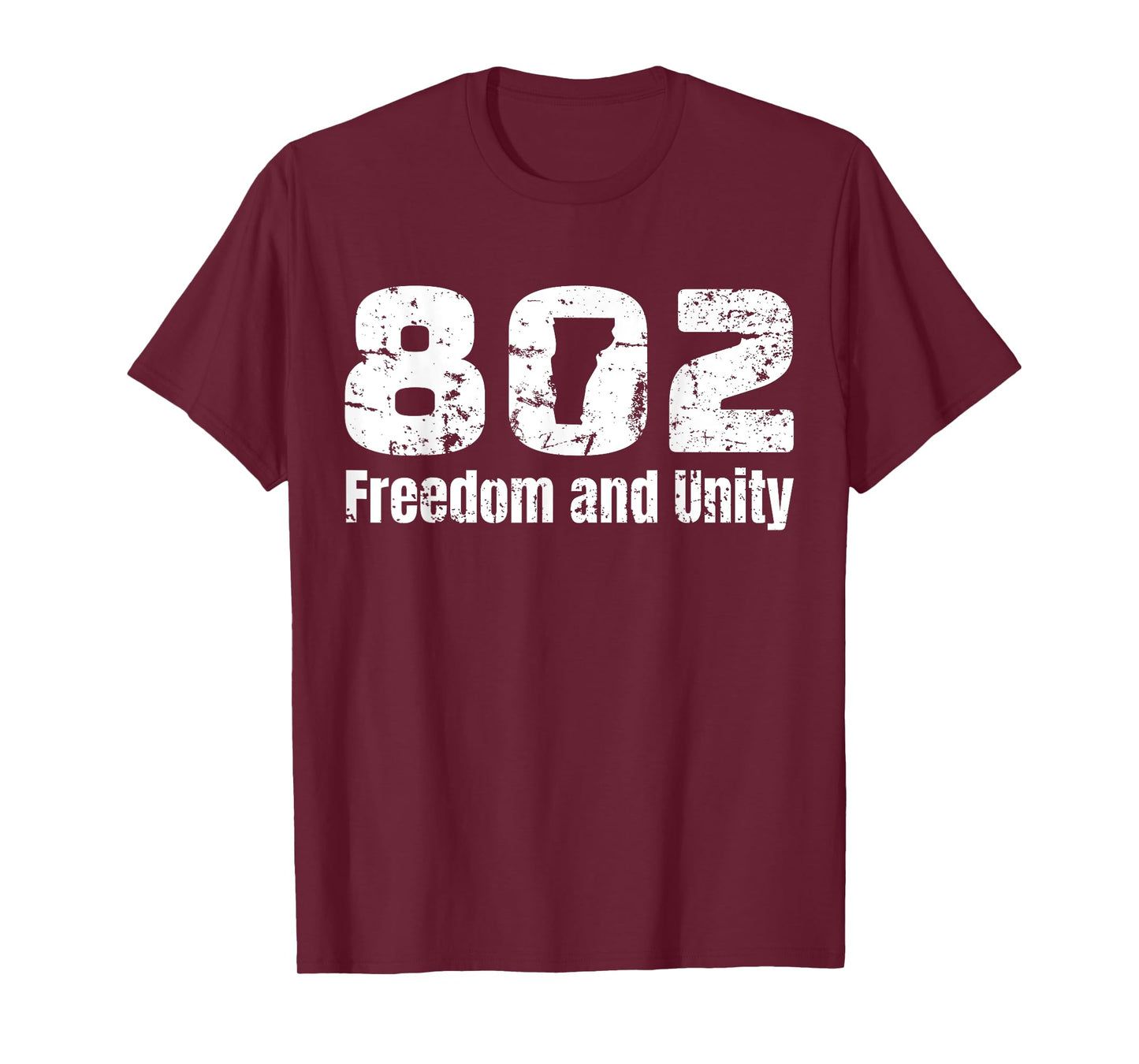 802 Vermont T-Shirt - Freedom and Unity
